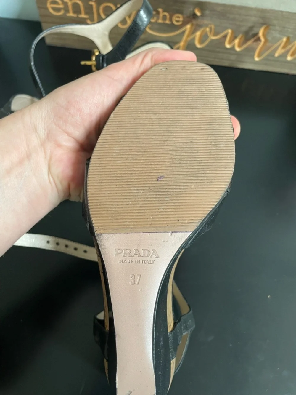 Prada wedges size 37